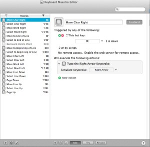 Keyboard Maestro Editor